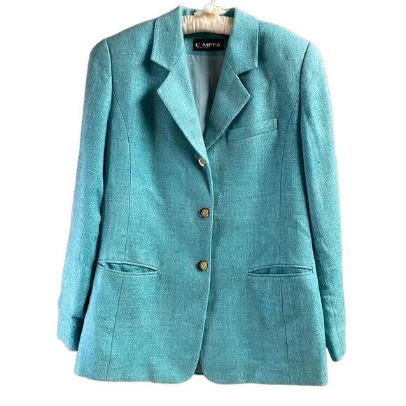 Ellen Tracy Company Ladies Dress Jacket, Teal - Picture 2 of 8